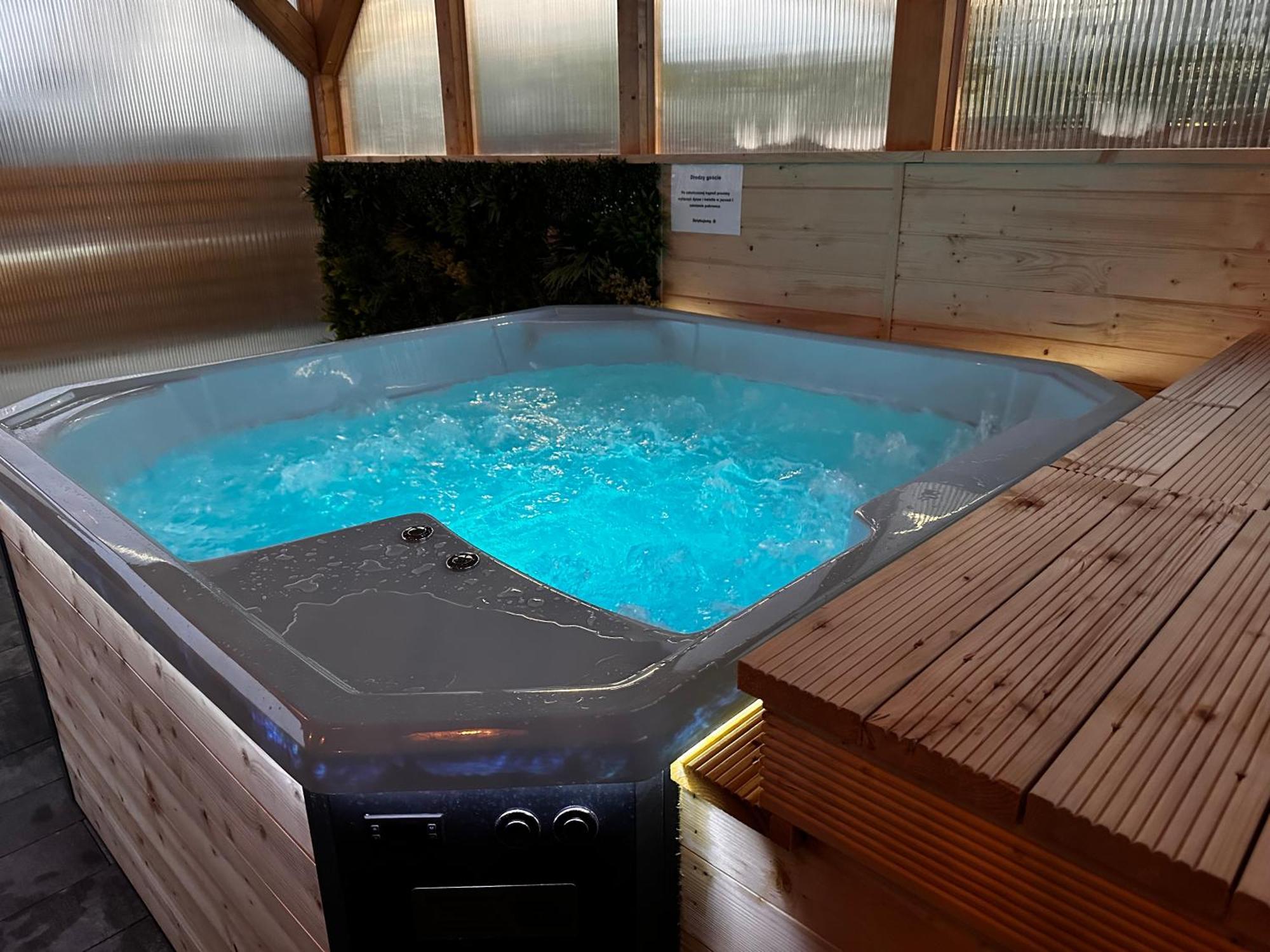 Domki Zlote Piaski Kryty Basen Sauna Jacuzzi Jastrzebia Gora Exterior photo